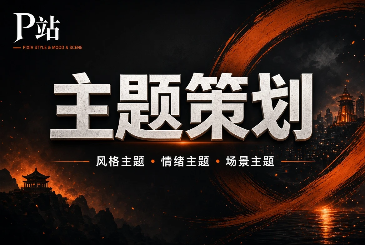 先确定主题,再开始浏览视觉